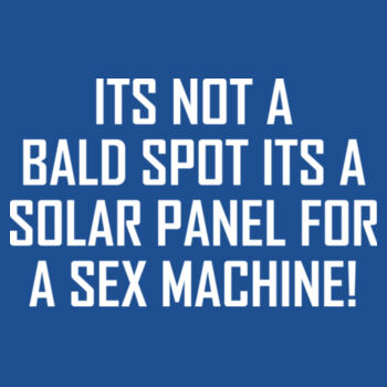 It's Not a Bald Spot Design