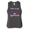 Women's Racerback Crop Tank Thumbnail