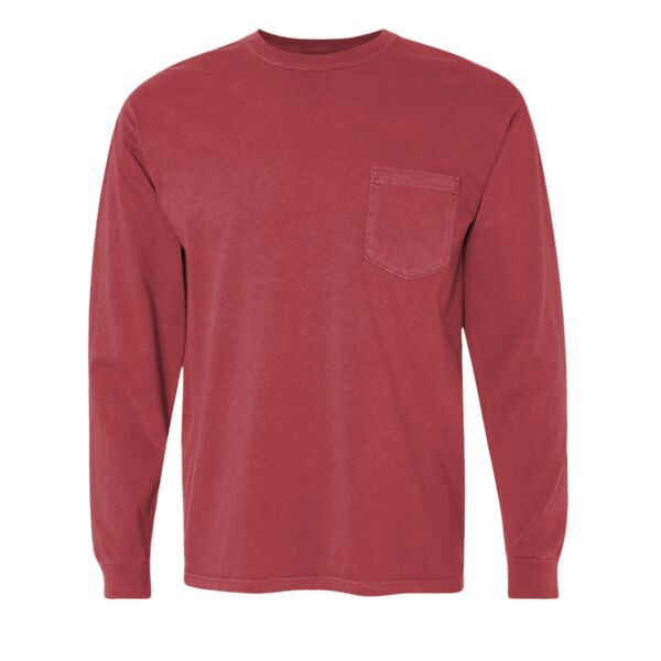 Comfort Colors Heavyweight Ring Spun Long Sleeve Pocket Tee 4410 Heavyweight Ring Spun Long Sleeve Pocket Tee Thumbnail