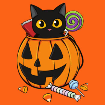 Youth Black Cat Design