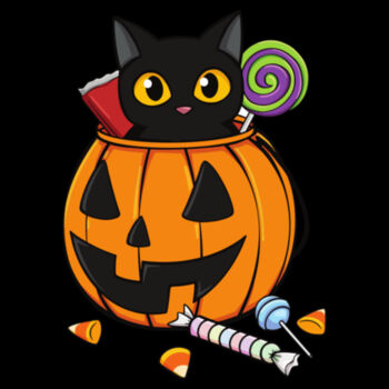 Toddler Black Cat Design