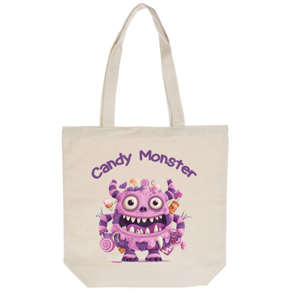Pink Candy Monster Tote Thumbnail