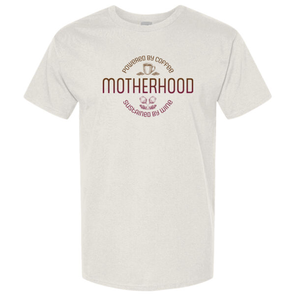 Motherhood Powered by Coffee Sustained by Wine Thumbnail