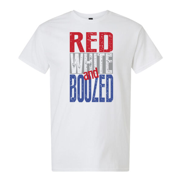 Red White and Boozed Unisex Tee Thumbnail