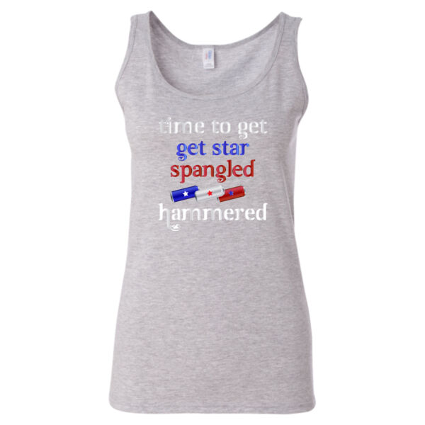 Star Spangled Hammered Women's Tank Thumbnail
