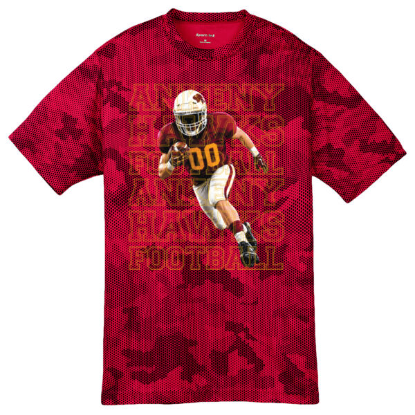 Football Rush Performance Youth Tee Thumbnail