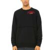 Fast Fashion Unisex Raw Seam Crewneck Sweatshirt Thumbnail
