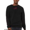 Fast Fashion Crewneck Sweatshirt with Side Zippers Thumbnail