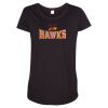 Women's Maternity Scoop Neck Fine Jersey Tee Thumbnail