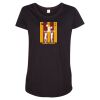 Women's Maternity Scoop Neck Fine Jersey Tee Thumbnail