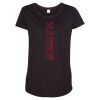 Women's Maternity Scoop Neck Fine Jersey Tee Thumbnail