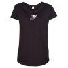 Women's Maternity Scoop Neck Fine Jersey Tee Thumbnail