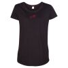 Women's Maternity Scoop Neck Fine Jersey Tee Thumbnail