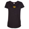 Women's Maternity Scoop Neck Fine Jersey Tee Thumbnail