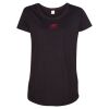 Women's Maternity Scoop Neck Fine Jersey Tee Thumbnail
