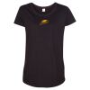 Women's Maternity Scoop Neck Fine Jersey Tee Thumbnail