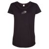 Women's Maternity Scoop Neck Fine Jersey Tee Thumbnail
