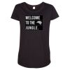 Women's Maternity Scoop Neck Fine Jersey Tee Thumbnail