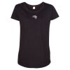 Women's Maternity Scoop Neck Fine Jersey Tee Thumbnail